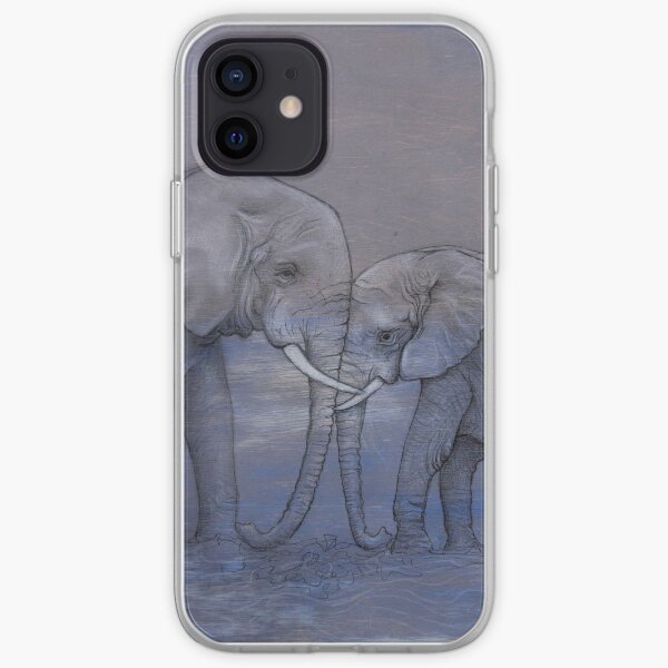Elephant Love iPhone Soft Case