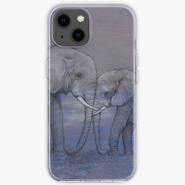 Elephant Love iPhone Soft Case