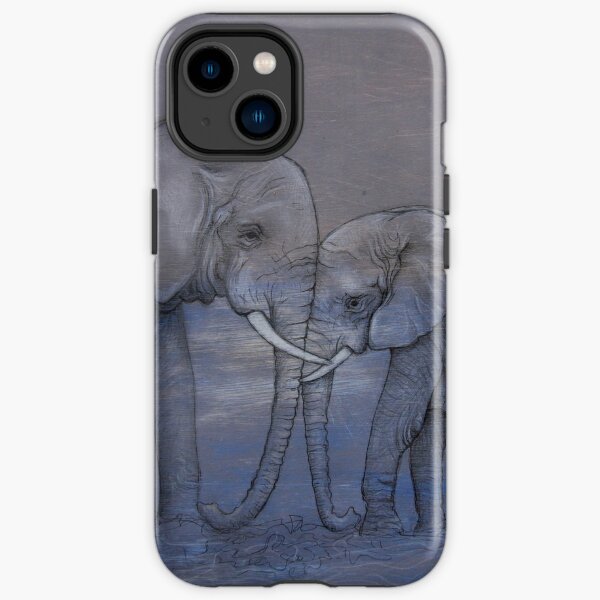 Elephant Love iPhone Tough Case