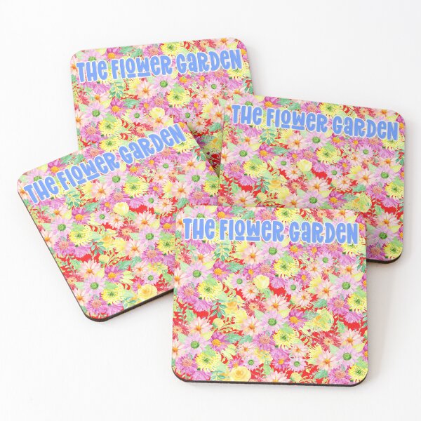 Item preview, The FLOWER GARDEN - an all over design of lovely, pretty delicate watercolor flowers -  designed and sold by JOHNC1.