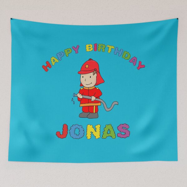 Item preview, Birthday Happy Birthday Jonas children's birthday designed and sold by AbisZ.