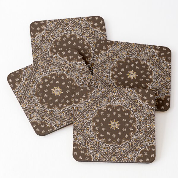Item preview, Brown Bandanna Pattern designed and sold by Gravityx9.