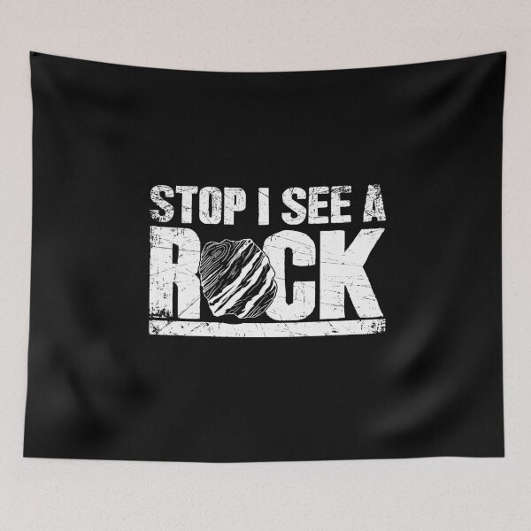Item preview, Stop I See A Rock Funny Geologist designed and sold by Captain Mood.
