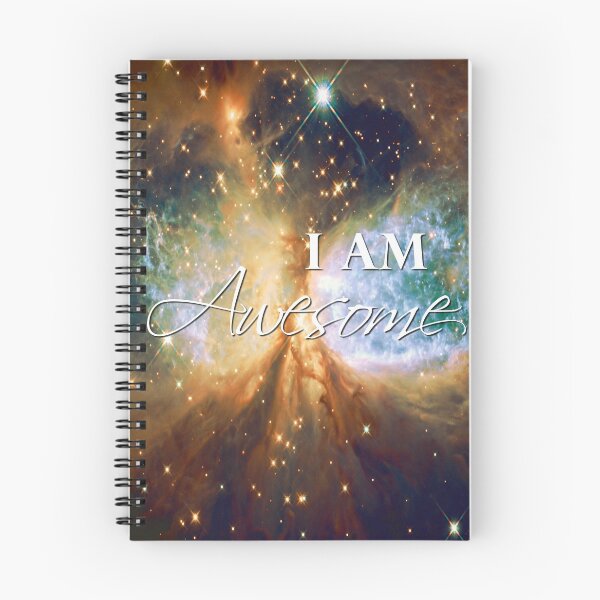 Item preview, I Am Awesome inspirational affirmation designed and sold by Bluepress.