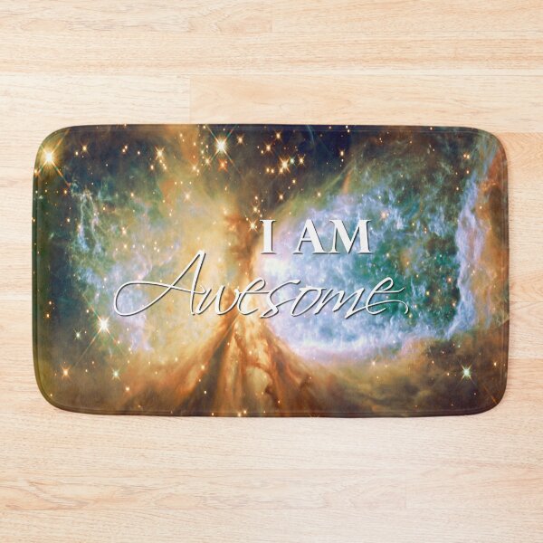 Item preview, I Am Awesome inspirational affirmation designed and sold by Bluepress.