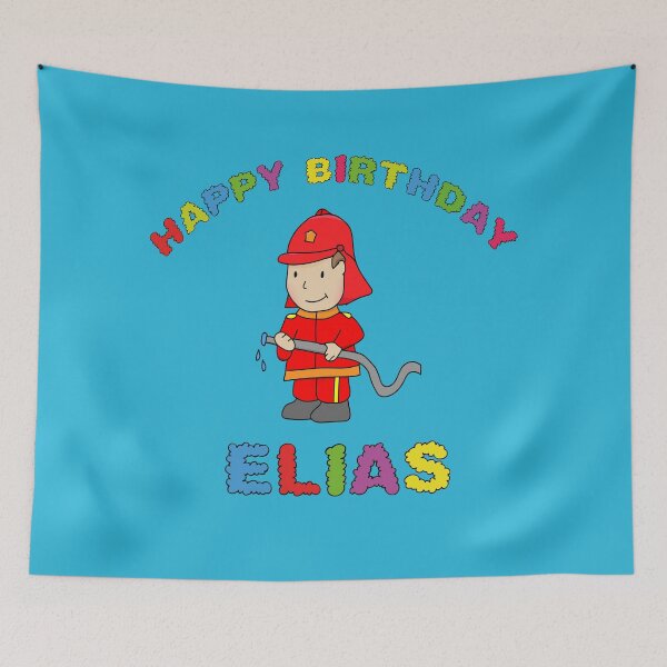 Item preview, Birthday Happy Birthday Elias children's birthday designed and sold by AbisZ.