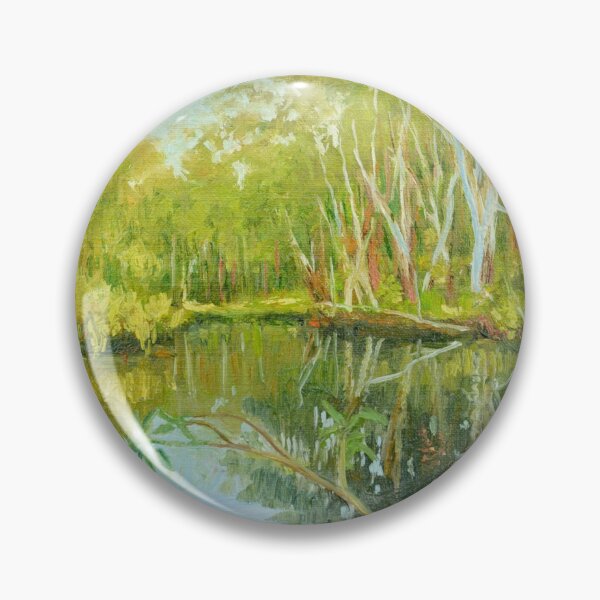 Artikelvorschau, Abend auf dem Billabong entworfen und verkauft von Dai Wynn Fine Art.