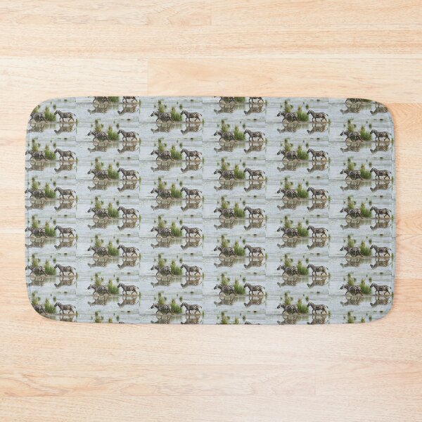 Item preview, Zebras Cantering Across The Swamp designed and sold by Carole-Anne.