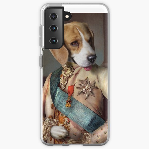 Beagle Dog Portrait - Louis Samsung Galaxy Soft Case