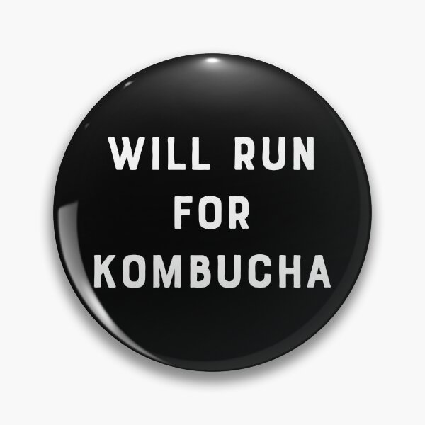 Item preview, Will Run For Kombucha designed and sold by teesaurus.