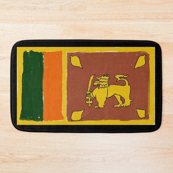 Item preview, Sri Lanka flag first try designed and sold by damelibellule.