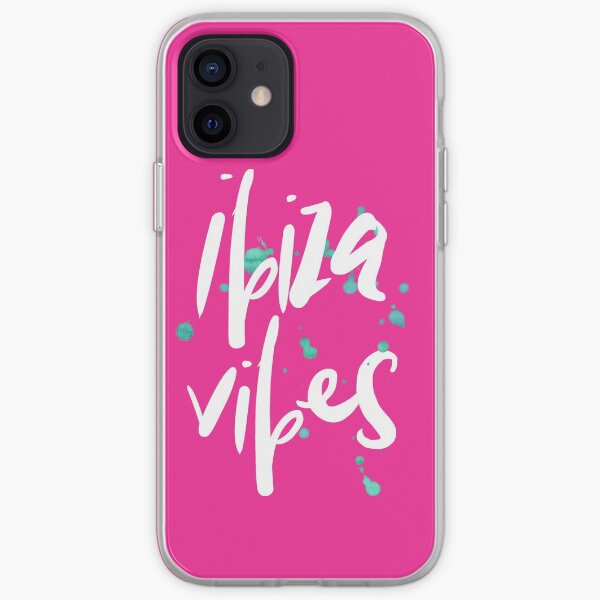 Ibiza Vibes Hand Drawn Text iPhone Soft Case