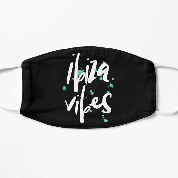 Ibiza Vibes Hand gezeichneter Text Maske