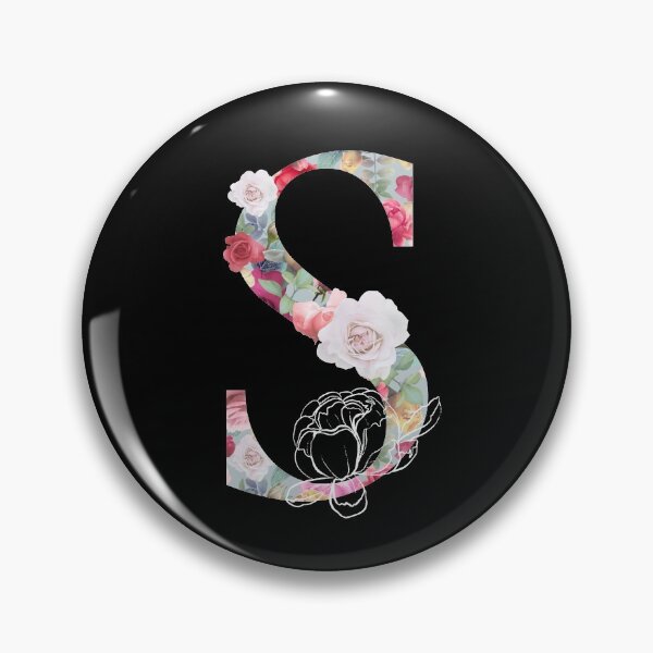 Item preview, Flower Alphabet, Letter S designed and sold by Space-Bug.