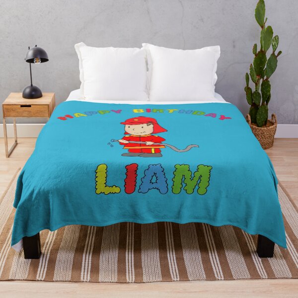 Item preview, Kindergeburtsatg happy birthday Liam boy child designed and sold by AbisZ.