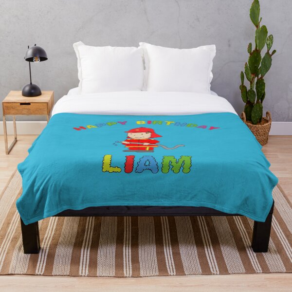 Item preview, Kindergeburtsatg happy birthday Liam boy child designed and sold by AbisZ.