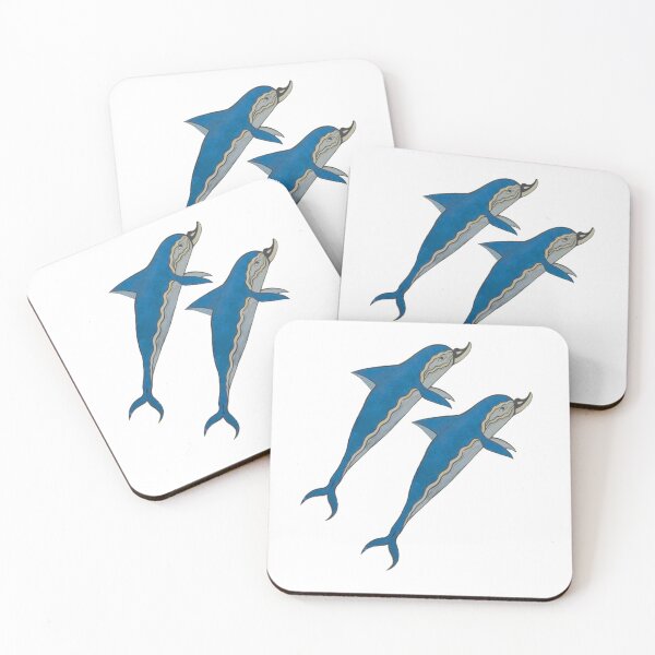 Item preview, Dolphins swimming designed and sold by artimaeus.