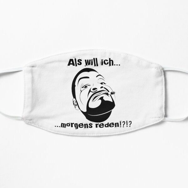 Koksmann am Morgen... Flache Maske