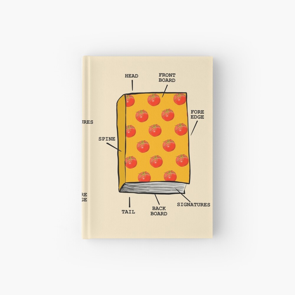 Book anatomy Hardcover Journal
