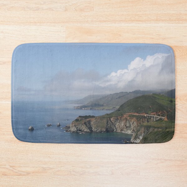 Item preview, Clouds over Bixby Creek Bridge in Big Sur, California designed and sold by stine1.