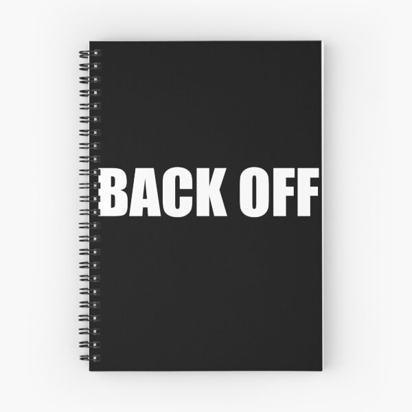 Item preview, Back Off Slogan Mask designed and sold by KALEIDOSCOPE UK.