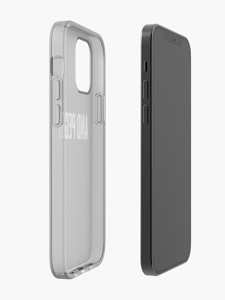 Alternate view of and peggy! iPhone Case