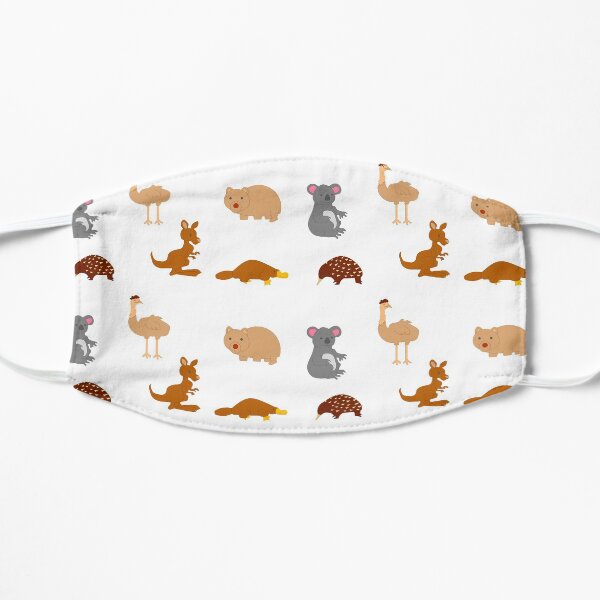 Australian Animals Flat Mask