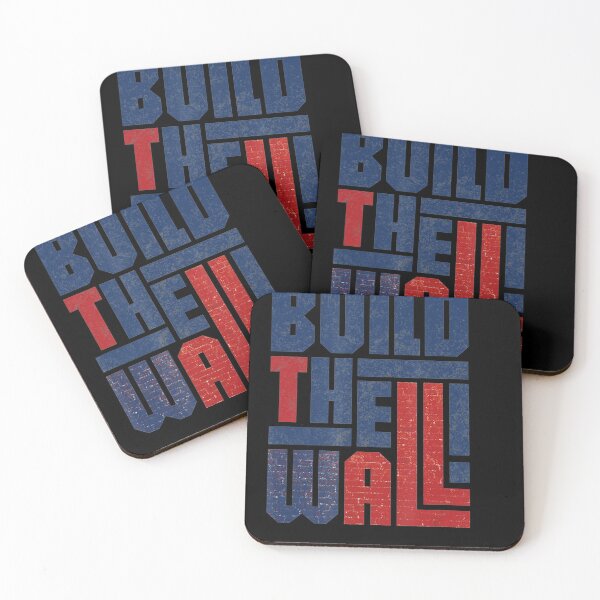 Item preview, American Flag Build The Wall Donald Trump  designed and sold by Alexiscatteau.