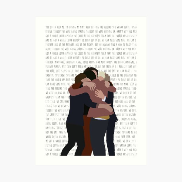 a whole lotta history Art Print