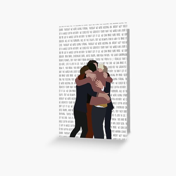 a whole lotta history Greeting Card