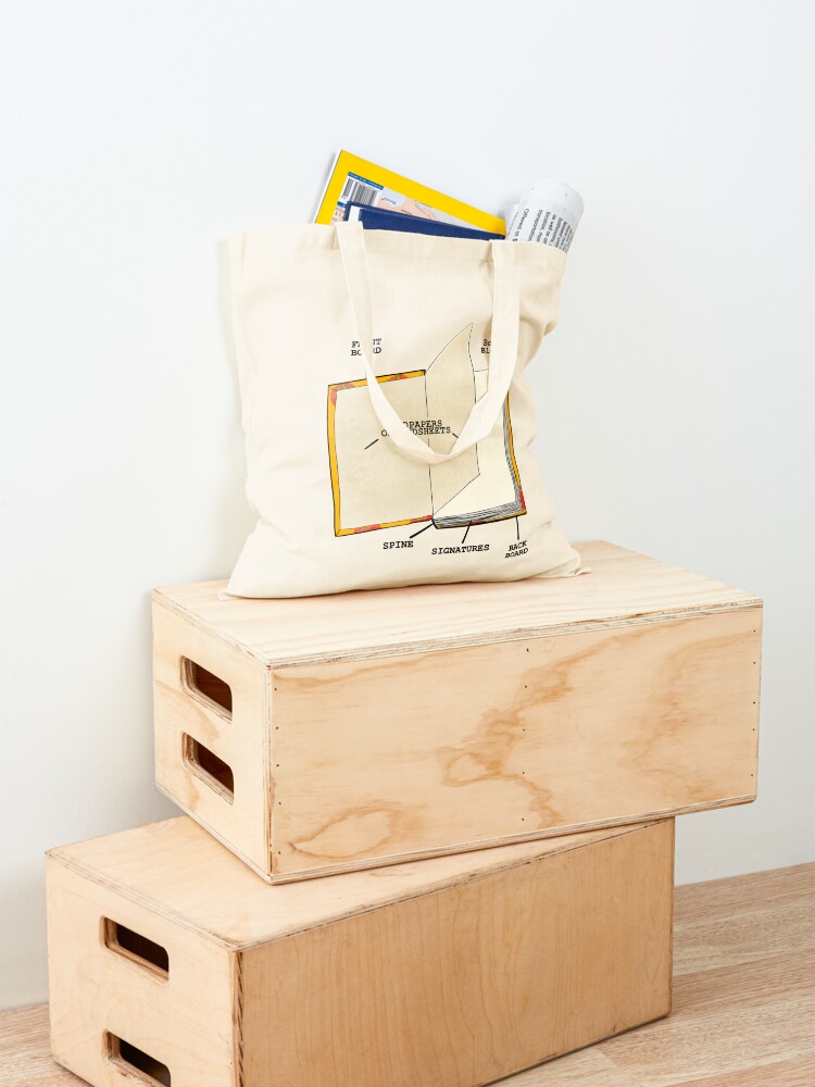 Alternate view of Book internal anatomy Tote Bag