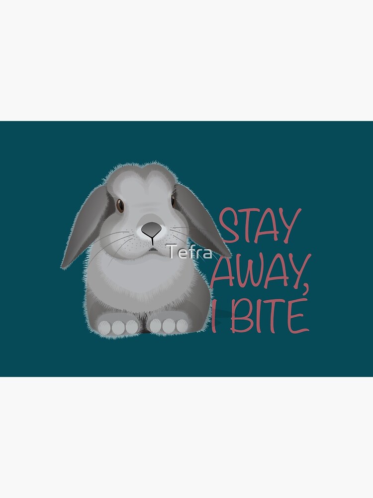 Aléjate, muerdo. Espacio personal para conejitos. de Tefra