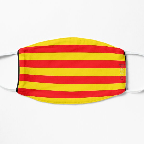 Drapeau catalan Senyera Masque sans plis