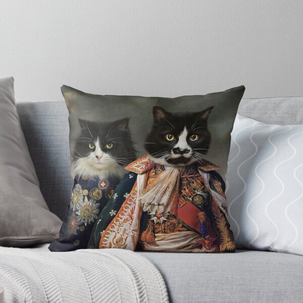 Item preview, Cat Portrait - Michael and Hero designed and sold by carpo17.
