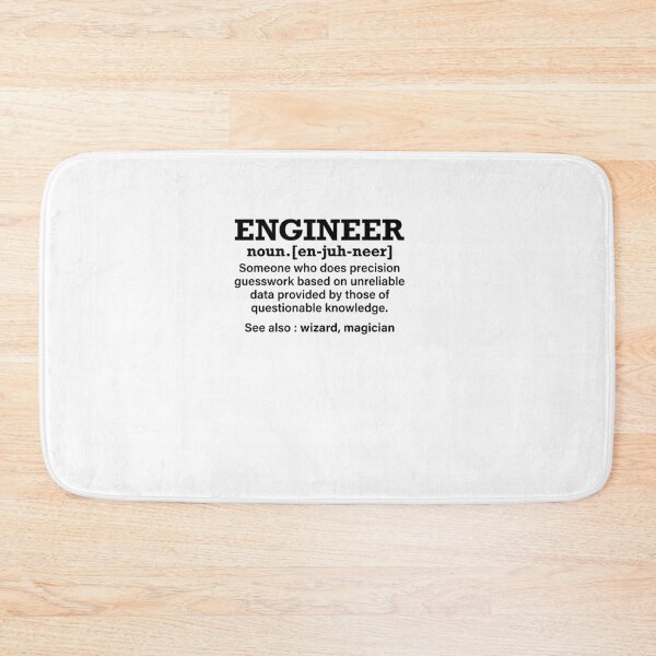Item preview, Engineer Definition designed and sold by WeeTee.