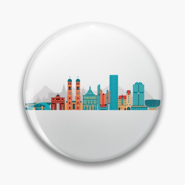 Item preview,  Capital of Bavaria as an anti virus design. Face mask as virus protection reduces the risk of infection designed and sold by SiRaGeckoDesign.