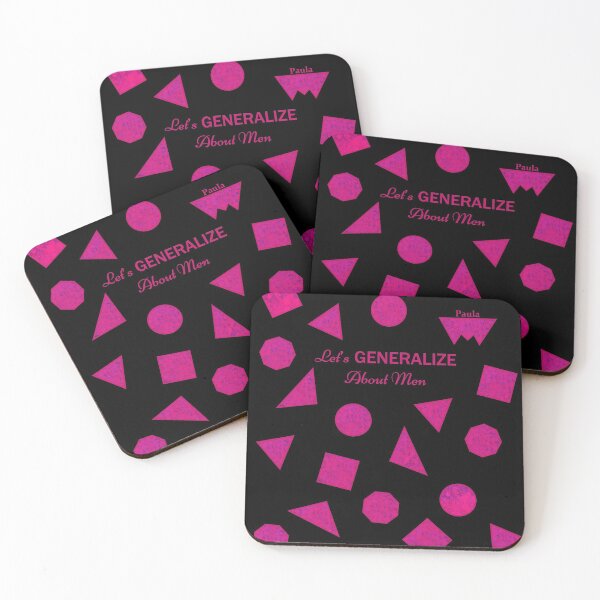 Item preview, Let's Generalize About Men (Paula, Pink Outlines) designed and sold by SpectreSparkC.