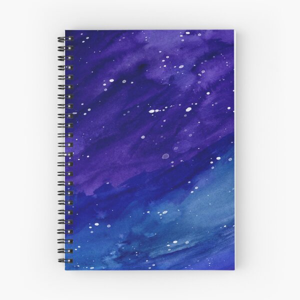 Item preview, Galaxy Midnight Stars & Starry Night Sky Watercolor Gradient Aesthetic Mash designed and sold by teeworthy.