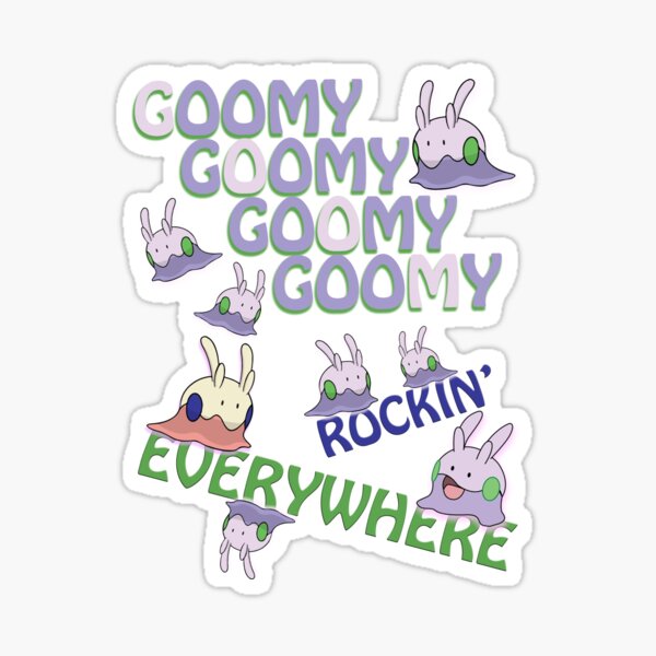 Sticker Goodra Redbubble