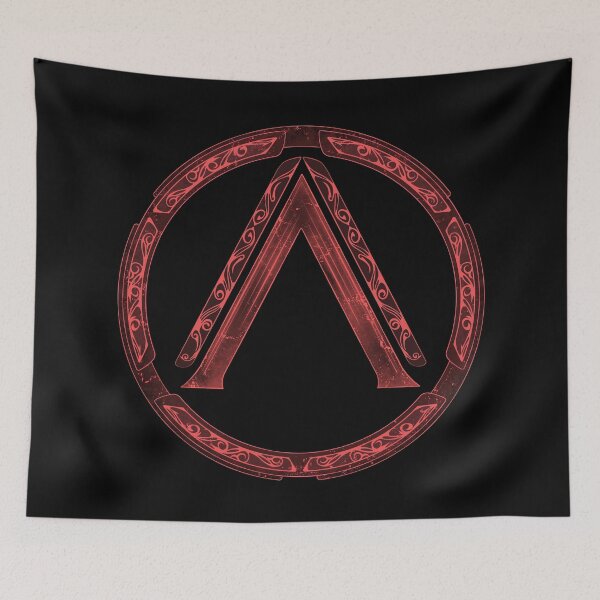 Item preview, Sparta Lambda shield designed and sold by NicGrayGraphic.