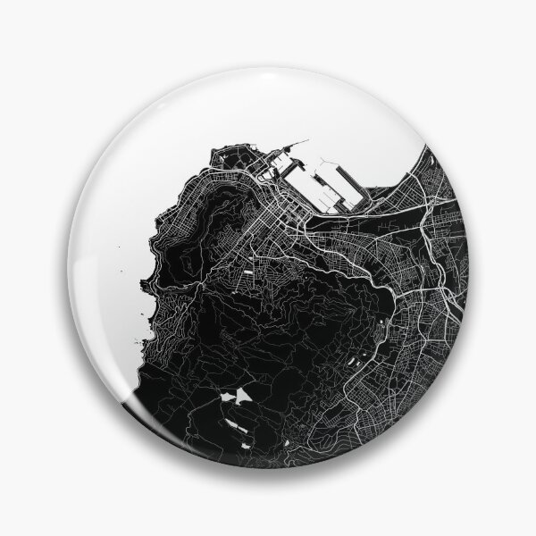 Item preview, Cape Town South Africa Map   designed and sold by Kara515.
