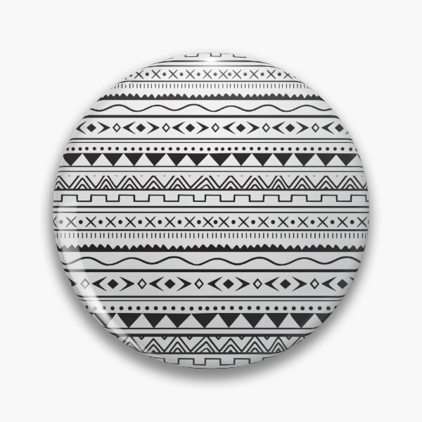 Item preview,  Elegant Aztec style motif with a geometric black and white pattern. The curfew and quarantine have been relaxed. The anti-virus face mask reduces infection and infection. designed and sold by SiRaGeckoDesign.