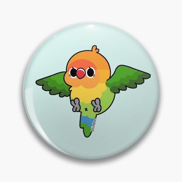 Item preview, Flying Lovebird - Fischer's (Ver. 2) designed and sold by blirbos.