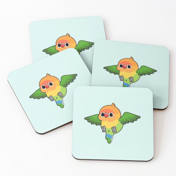 Item preview, Flying Lovebird - Fischer's (Ver. 2) designed and sold by blirbos.