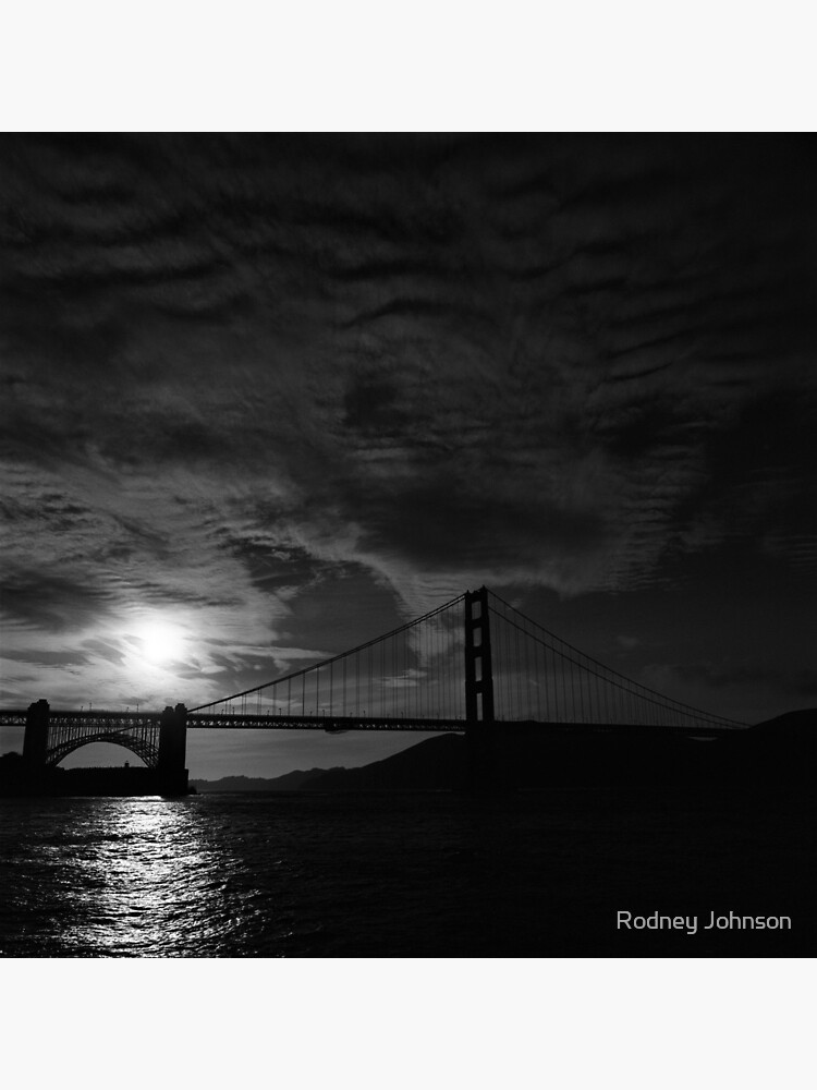 Golden Gate Bridge at Sunset by rodneyj46