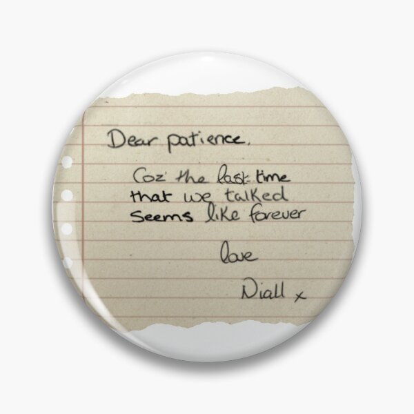 Item preview, Dear Patience Note design  designed and sold by randii m.