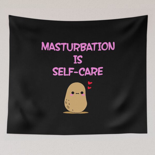 Item preview, Masturbation is self-care. Masturbate more. Masturbating. My sexuality, my business. Female empowerment. Sexual freedom. Pleasure. Cute funny baby potato. designed and sold by IvyArtistic.