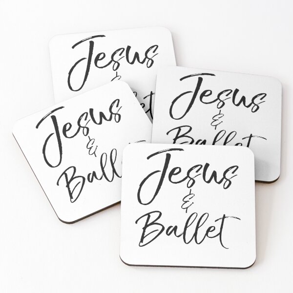 Item preview, Jesus & Ballet Dancing Quote designed and sold by TNDesignStudio.