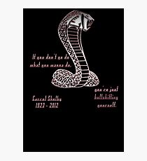 Carrol Shelby Memorial Photographic Print