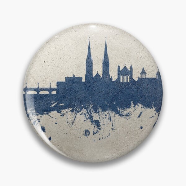 Artikelvorschau, Belfast Northern Ireland Skyline entworfen und verkauft von ArtPrints.